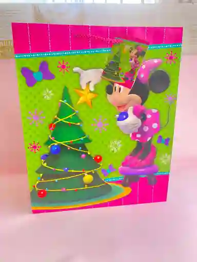 Bolsa De Regalo Minnie Mouse Disney 32*26*8