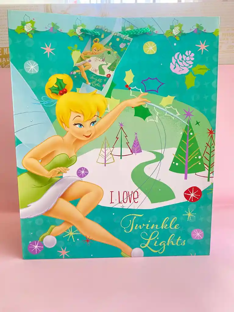 Bolsa De Regalo Campanita Disney 32*26*8