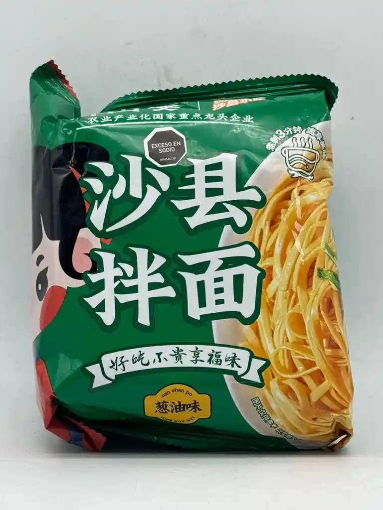 Ramen Fideos Shaxian Aceite De Cebolla Estilo Shanghai 577.5g