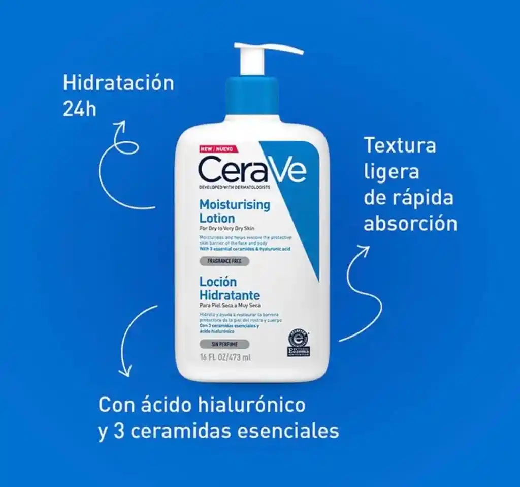 Cerave Daily Moisturizing Lotion - Loción Hidratante