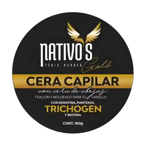 Cera Capilar Gold - Nativos Con Minoxidil X160g