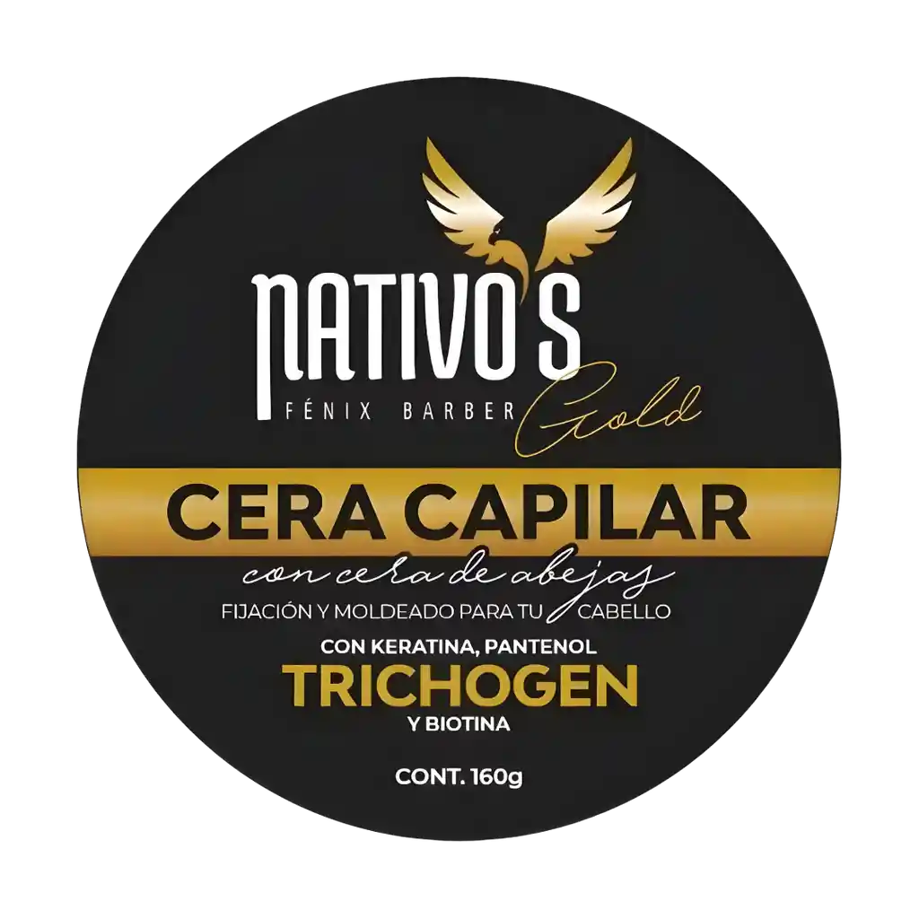 Cera Capilar Gold - Nativos Con Minoxidil X160g