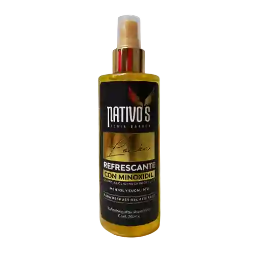 Loción Refrescante Con Minoxidil Y Mentol - Nativos X250 Ml