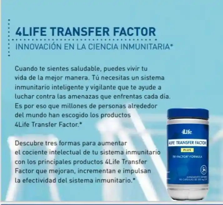 4life® Transfer Factor Plus™ Tri-factor® Formula