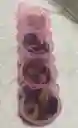 Estuche Osos Cauchos Para Cabello Cauchitos Moñas Ganchitos Piojitos Cafe