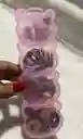 Estuche Osos Cauchos Para Cabello Cauchitos Moñas Ganchitos Piojitos Cafe