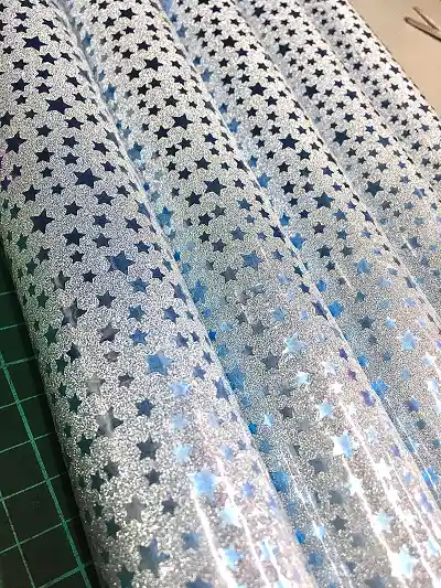 Rollo Adhesivo Pegafacil X3mt Azul Escarchado