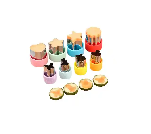 Set Cortadores Galletas Alimento Moldes Figuras Formas