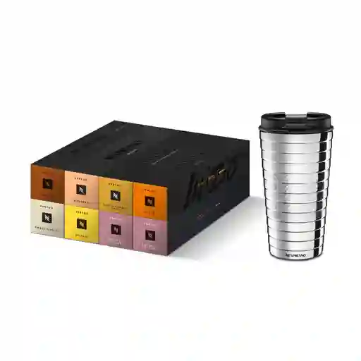 Obsequio Travel Mug Touch + Pack X 80 Cápsulas Vertuo Nespresso