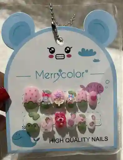 Uñas Postizas Para Niña / Uñas Postizas Infantiles