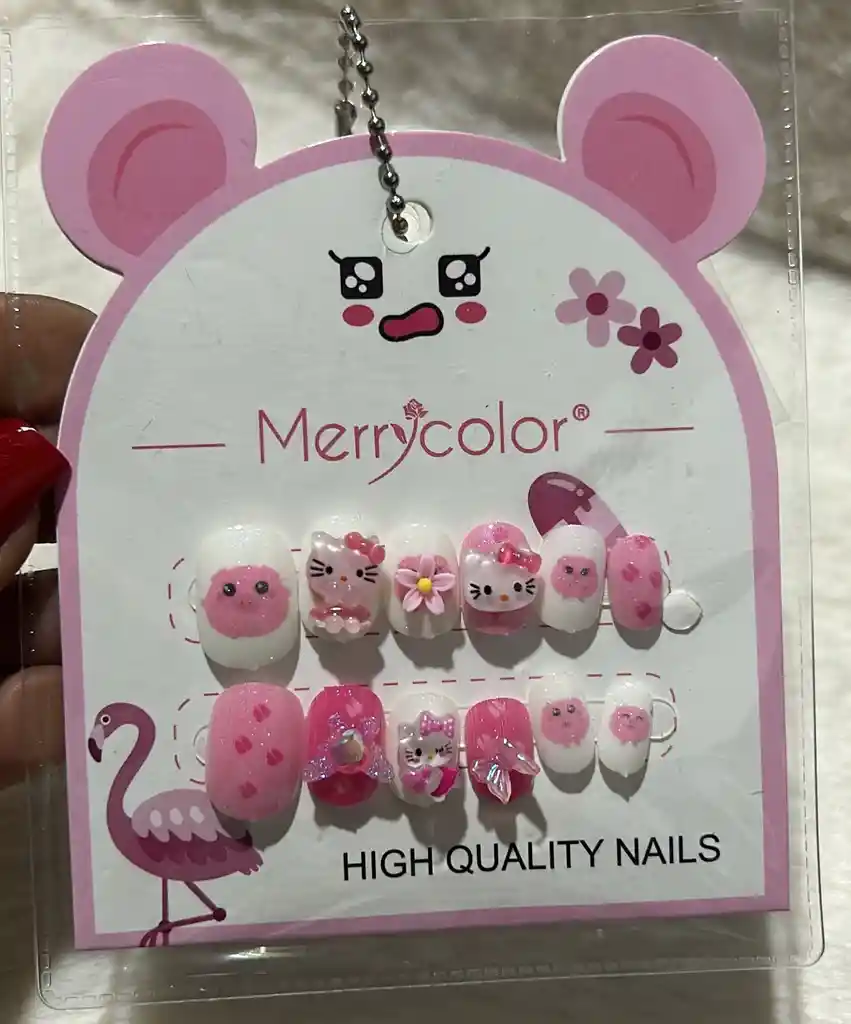 Uñas Postizas Para Niña / Uñas Postizas Infantiles
