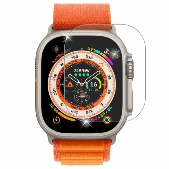 Vidrio Pantalla Protector Iwatch 49mm (con Aplicador)