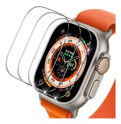 Vidrio Pantalla Protector Iwatch 49mm (con Aplicador)