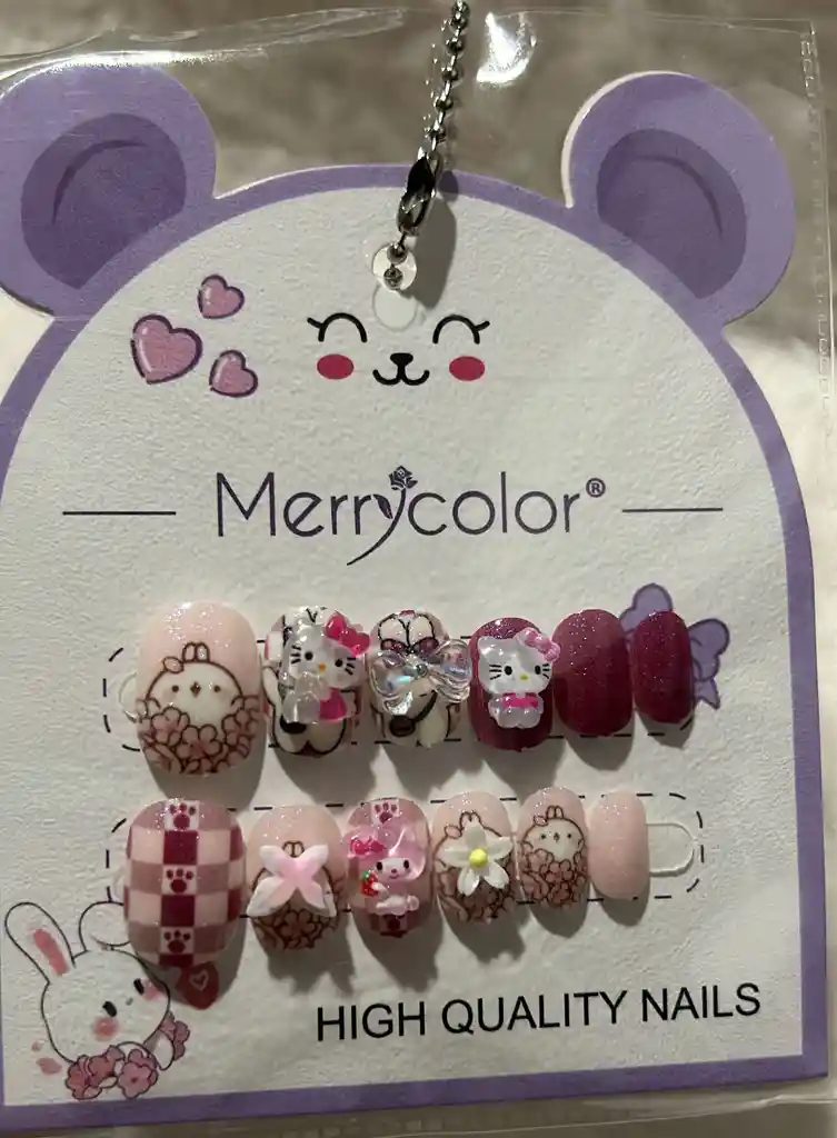 Uñas Postizas Para Niña / Uñas Postizas Infantiles