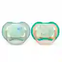 Chupas Ultra Air X2 Nighttime Estrellas Búho, Libre De Bpa, Para Niño De 0 A 6 Meses - Philips Avent