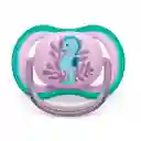 Chupa Ultra Air Caballito De Mar De 6 A 18 Meses, Libre De Bpa, Chupete Individual Para Niña - Philips Avent
