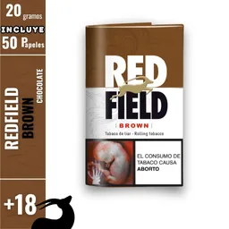 Tabaco De Liar Redfield Brown Chocolate 20 Gramos