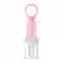 Dispensador Rosa De Medicina Para Bebé, Dosificador De Jarabe, Con Chupete De Silicona Suave Libre De Bpa, Grabado Con Marcas De Medición