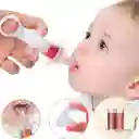 Dispensador Rosa De Medicina Para Bebé, Dosificador De Jarabe, Con Chupete De Silicona Suave Libre De Bpa, Grabado Con Marcas De Medición