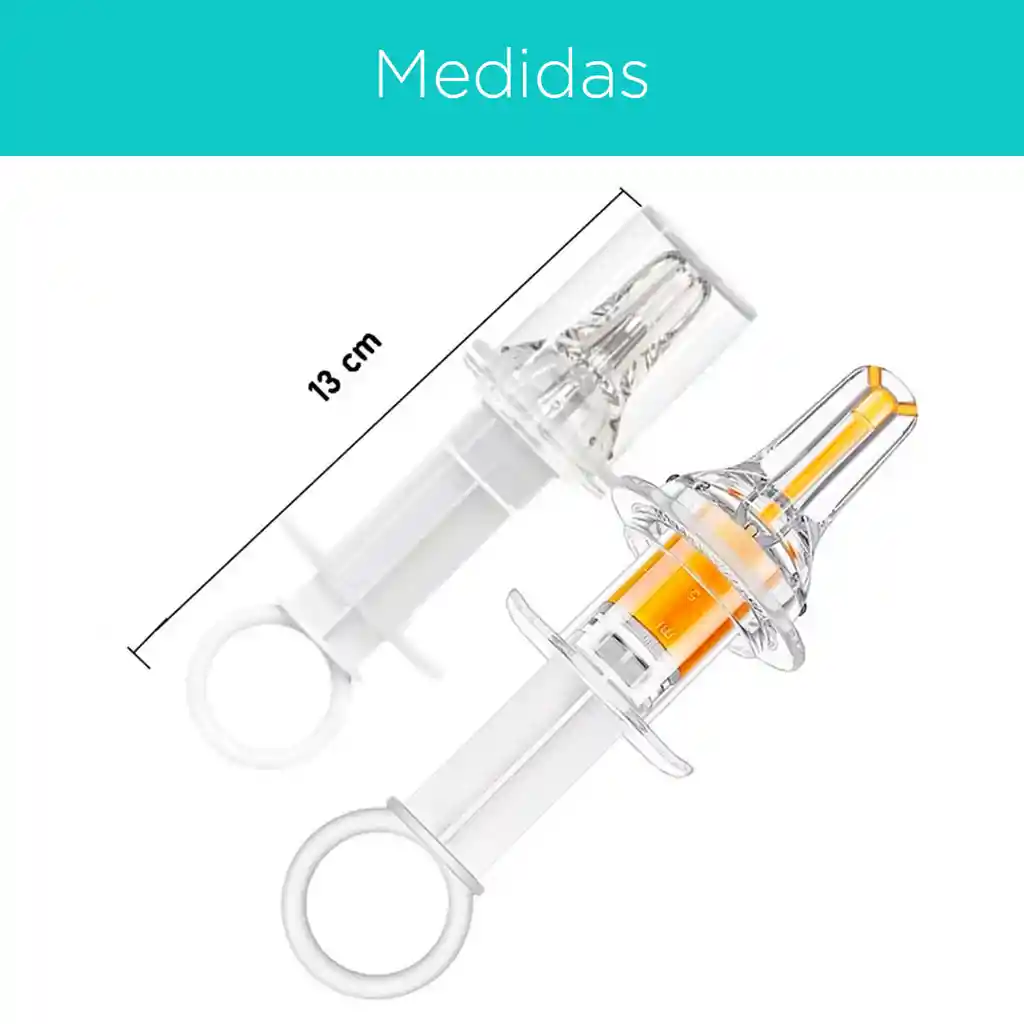 Dispensador Rosa De Medicina Para Bebé, Dosificador De Jarabe, Con Chupete De Silicona Suave Libre De Bpa, Grabado Con Marcas De Medición