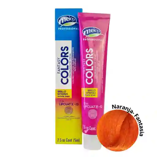 Tinte Fantasia Naranja Intenso 75ml Meicy´s