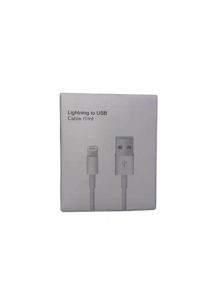 El Cable Lightning A Usb De 1m Que Tu Dispositivo Necesita! 🔌 Carga Y Sincronización Al Máximo Nivel