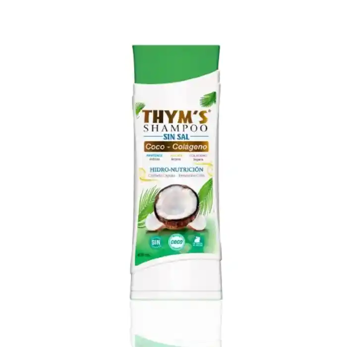 Thyms Champú Coco- Colágeno