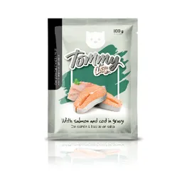 Pouche Tommy Cats Salmon Bacalao