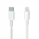 Cable Iphone 2 Metros Tipo C Lightning Carga Rapida Generico