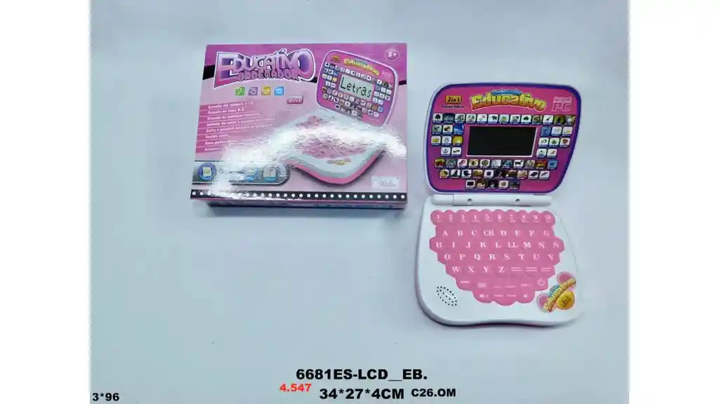 Mini Computador Aprendizaje Juego Educativo Electrónico