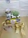 Detalle Con Vela Y Suculenta