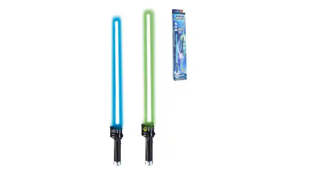 Espada De Guerra Espacial Con Luz Y Sonido Star Wars