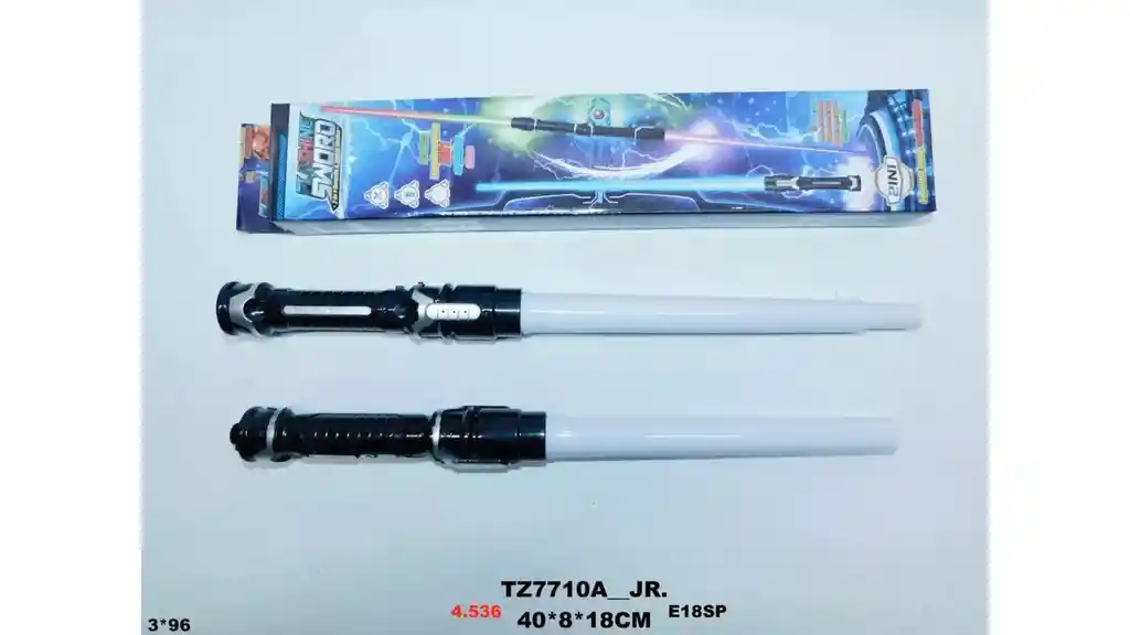Espada De Guerra Espacial Con Luz Y Sonido Star Wars