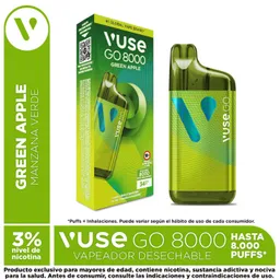 Vuse Go 8000puff Green Apple