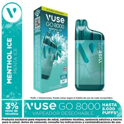 Vuse Go 8000puff Menthol Ice