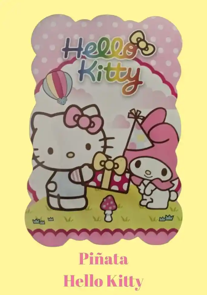Piñata Hello Kitty 46x32cm