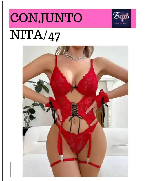 Conjunto De Lenceria Nita
