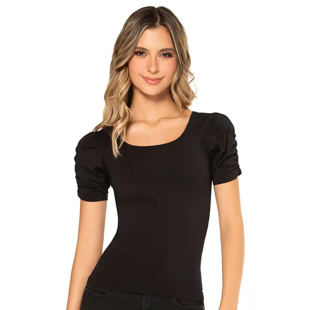 Camiseta Rose Negro M