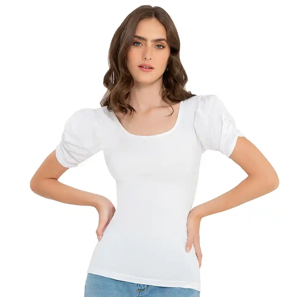 Camiseta Rose Blanco S