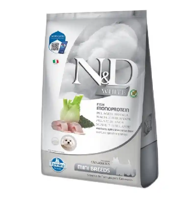 Nd White Para Perro Adulto Mini X2kg