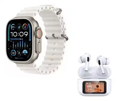 Smartwatch Con Audifonos Hk Ultra 2 Generación 5 Chat Gpt