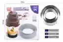 Set X3 Moldes Repostería Aros Redondos