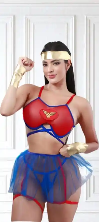 Disfraz De Wonder Woman Completo