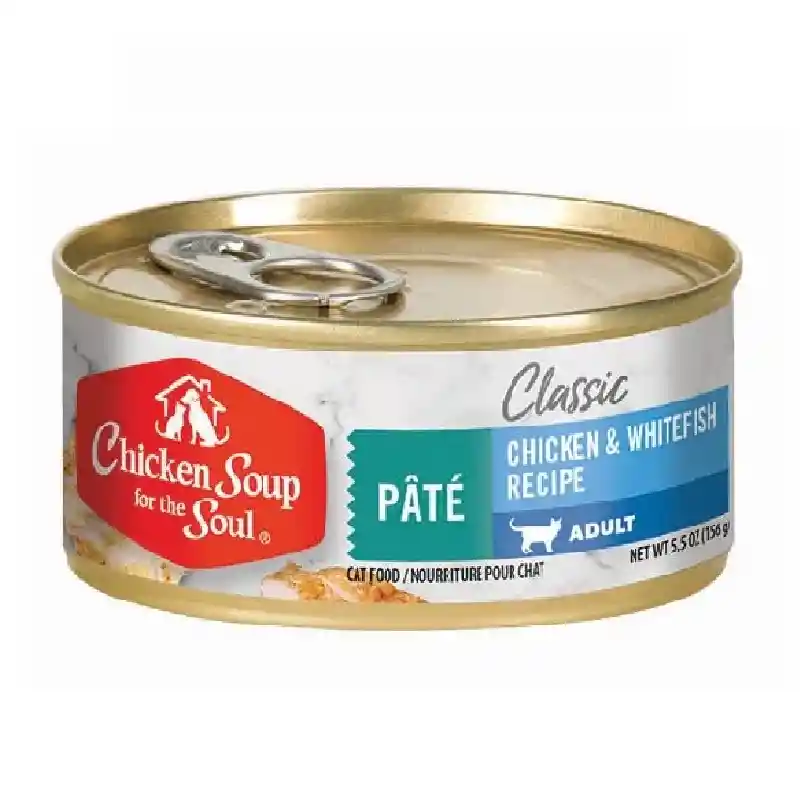 Lata Chicken Soup Gato Chicken Y Whitefish X 156gr (pollo Y Pescado Blanco)