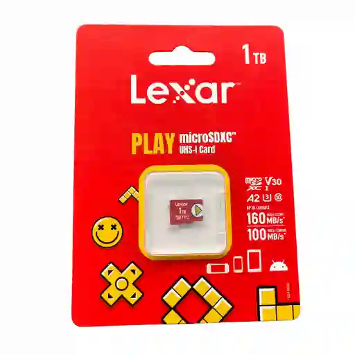 Memoria Micro Sd 1tb Play A2 V30 100mb/s - Lexar