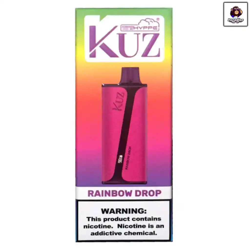 Kuz Dababy Vape 2500 Puffs Rainbow Drop