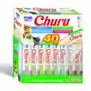 Inaba Cat Snack Churu 40 Piezas - Box Seadfoof Variety 560 Gr