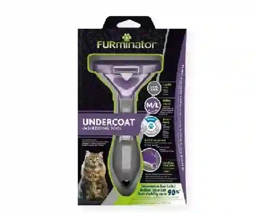 Furminator Para Gatos Grandes / Pelo Largo