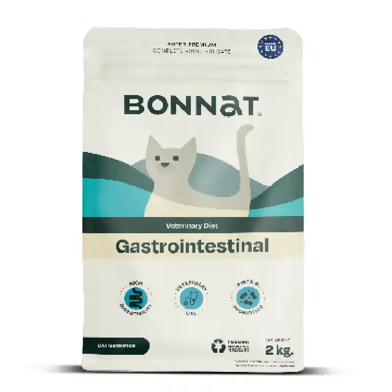 Bonnat Gato Adulto Gastrointestinal X2kg