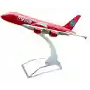 Avión Escala A380 Coca Cola 1:400 Metalico Con Base 15cm